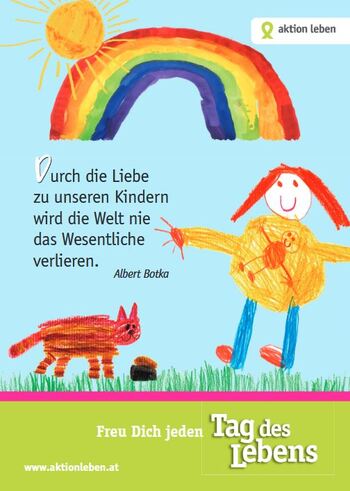 Karte Tag des Lebens